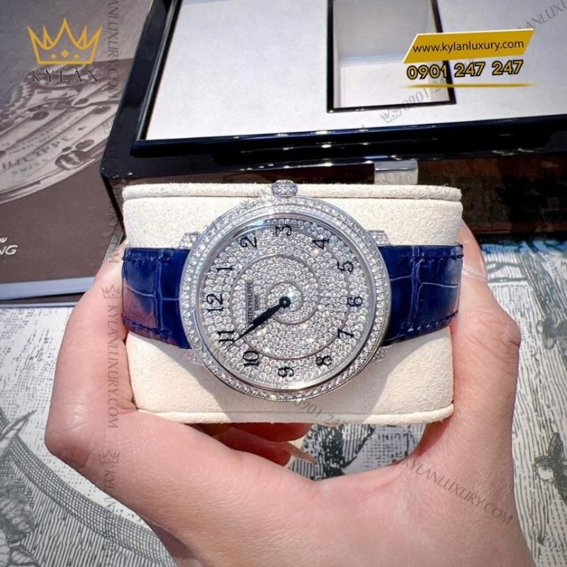 Đồng hồ Patek Philippe Calatrava kim cương 4978/400G-001