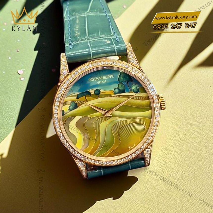 Kỳ Lân Luxury patek philippe calatrava tuscany 5077 100r 060 2 Đồng hồ Patek Philippe Calatrava Tuscany 5077/100R-060