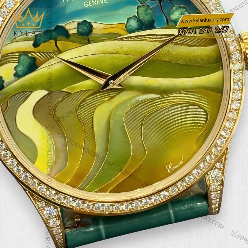 Kỳ Lân Luxury patek philippe calatrava tuscany 5077 100r 060 6 Đồng hồ Patek Philippe Calatrava Tuscany 5077/100R-060