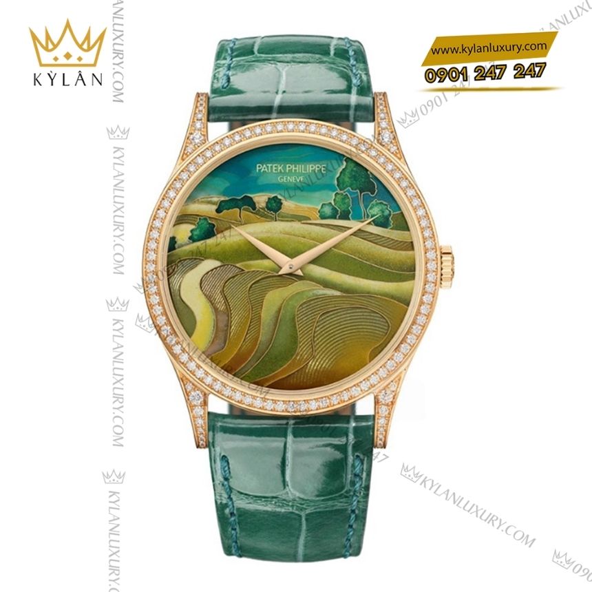 Kỳ Lân Luxury patek philippe calatrava tuscany 5077 100r 060 7 Đồng hồ Patek Philippe Calatrava Tuscany 5077/100R-060