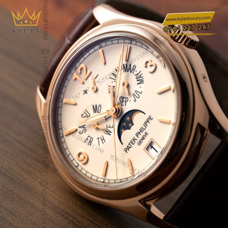 Đồng hồ Patek Philippe Complications vàng hồng moonpharse 5146R-001