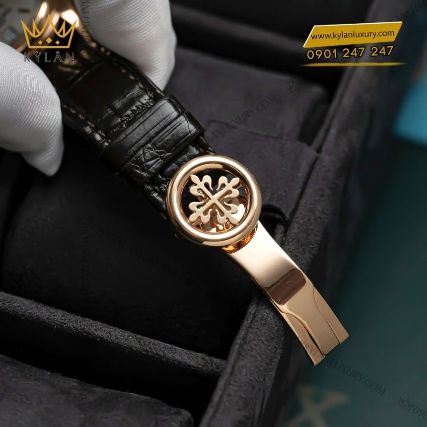 Kỳ Lân Luxury patek philippe complications 5146r 001 5 Đồng hồ Patek Philippe Complications vàng hồng 18K 5146R-001
