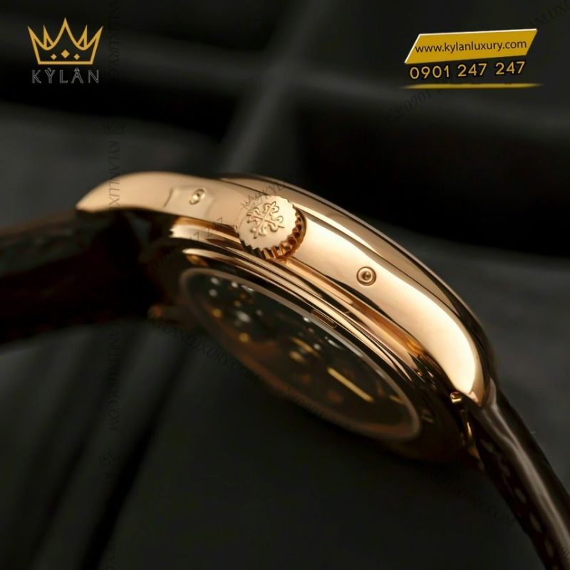 Đồng hồ Patek Philippe Complications vàng hồng 18K 5146R-001
