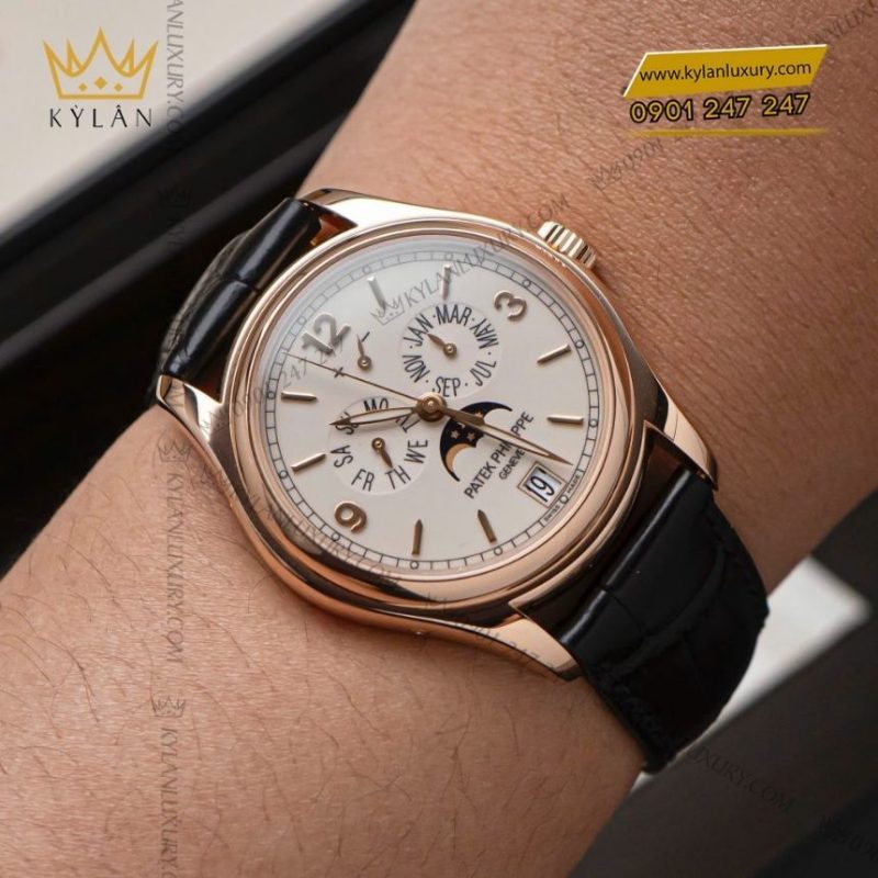 Đồng hồ Patek Philippe Complications vàng hồng 18K 5146R-001