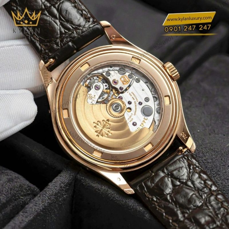 Đồng hồ Patek Philippe Complications vàng hồng 18K 5146R-001