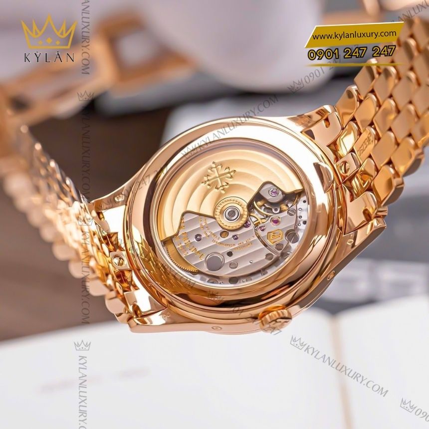 Kỳ Lân Luxury patek philippe complications 5396 1r 001 9 Đồng hồ Patek Philippe Complications mặt số Choco 5396/1R-001