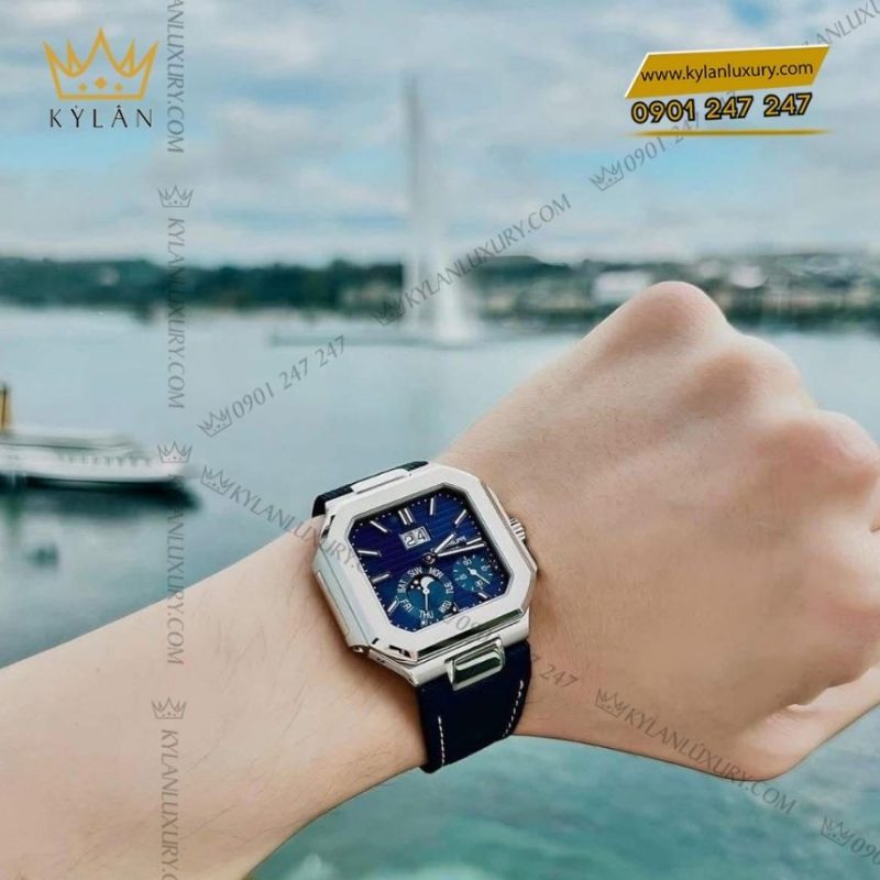 Đồng hồ Patek Philippe Cubitus xanh navy 5822P-001