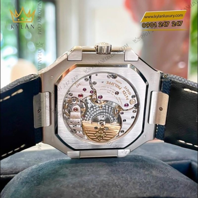 Đồng hồ Patek Philippe Cubitus xanh navy 5822P-001