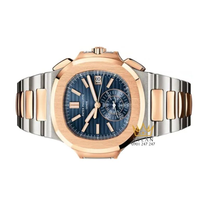 Đồng hồ Patek Philippe Nautilus thép vàng hồng 5980/1AR-001