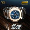 Đồng hồ Patek Philippe Nautilus thép vàng hồng 5980/1AR-001