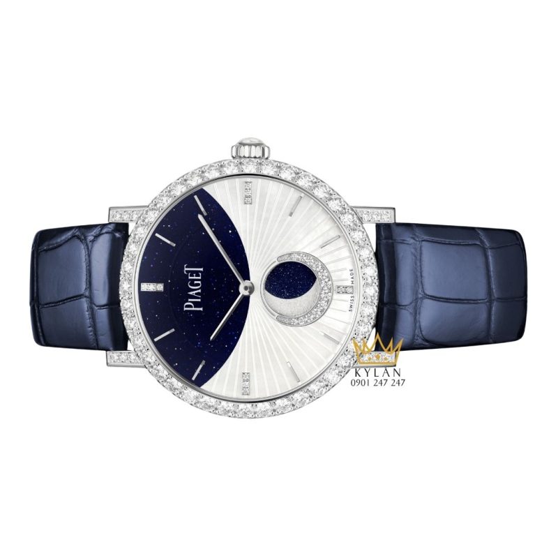 Đồng hồ Piaget Altiplano vàng trắng vành kim cương