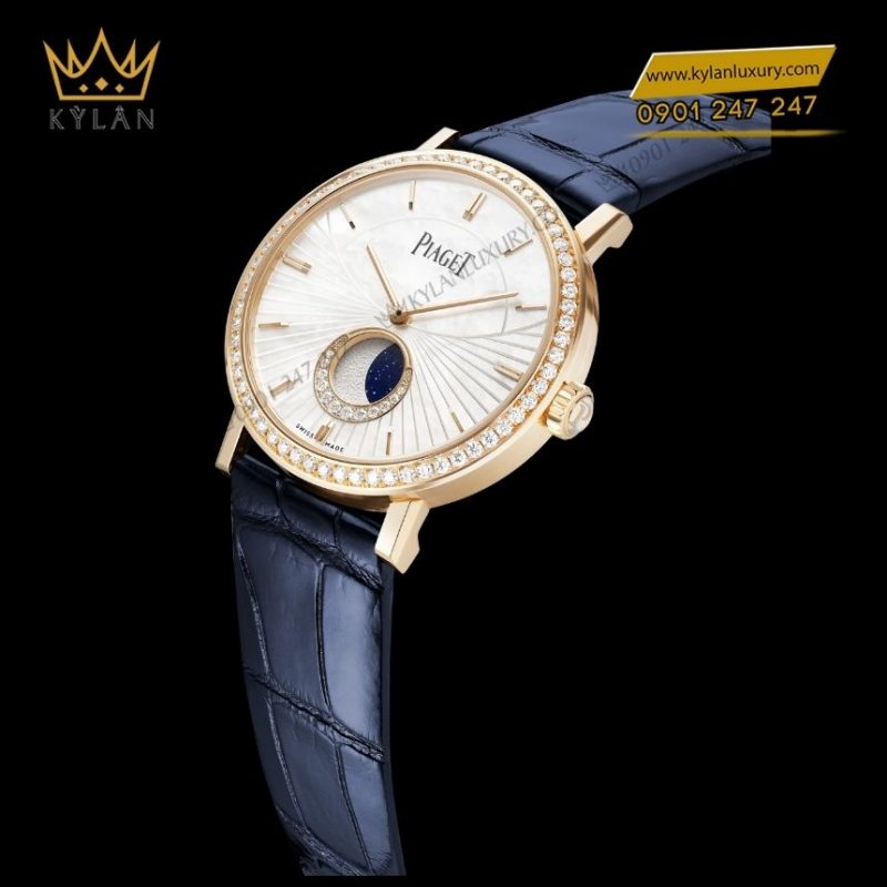 Đồng hồ Piaget Altiplano vàng hồng vành kim cương
