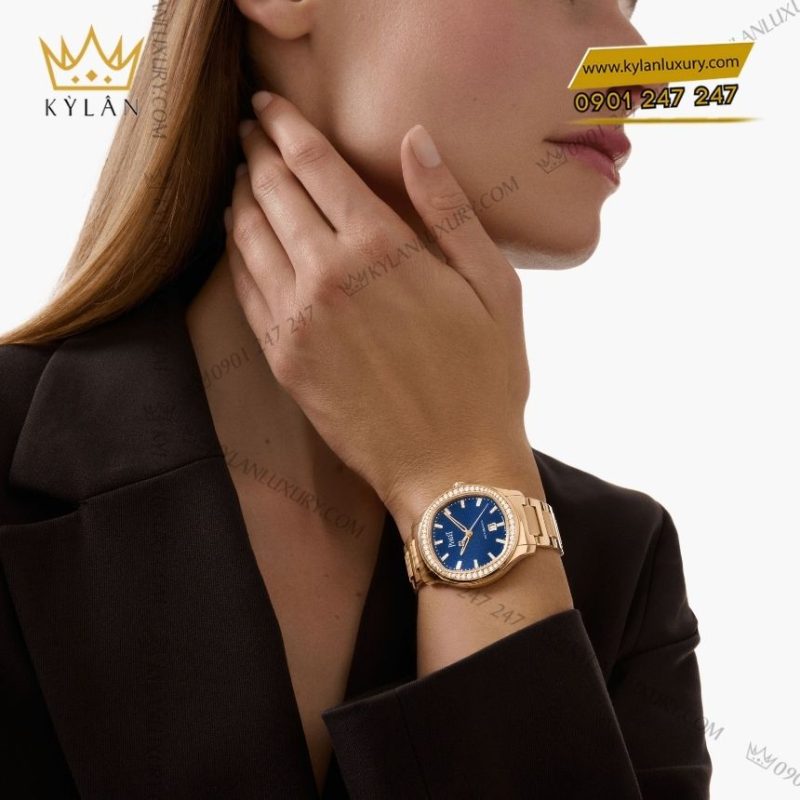 Đồng hồ Piaget Polo Automatic vàng hồng kim cương