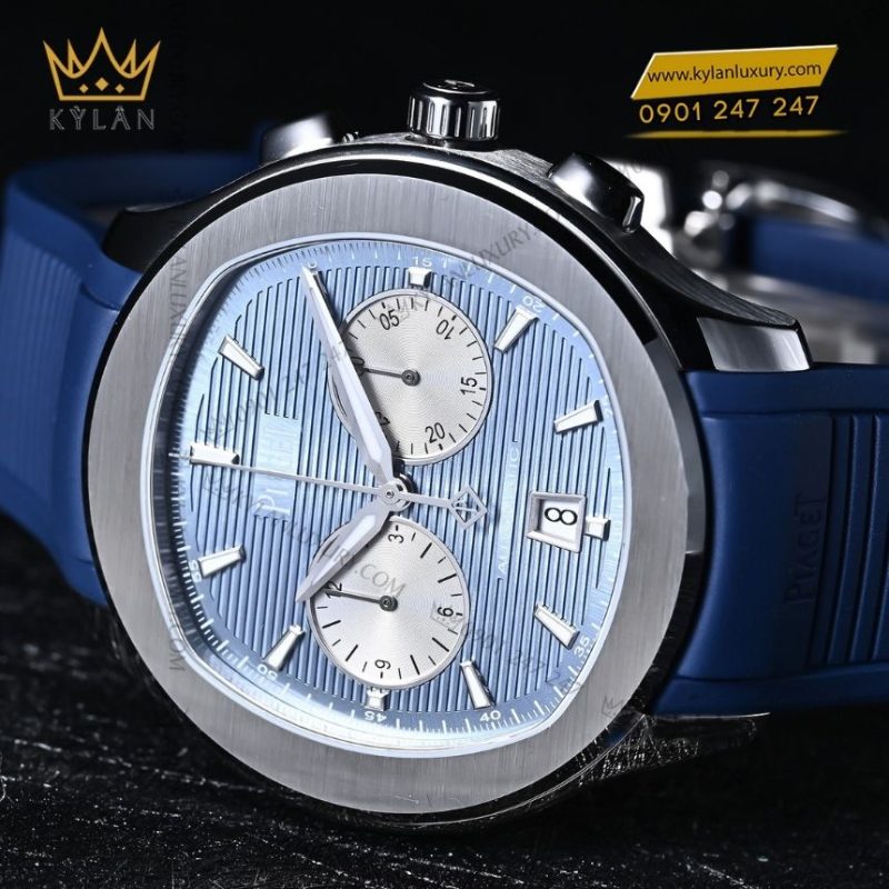 Đồng hồ Piaget Polo Chronograph Automatic xanh dương G0A48024