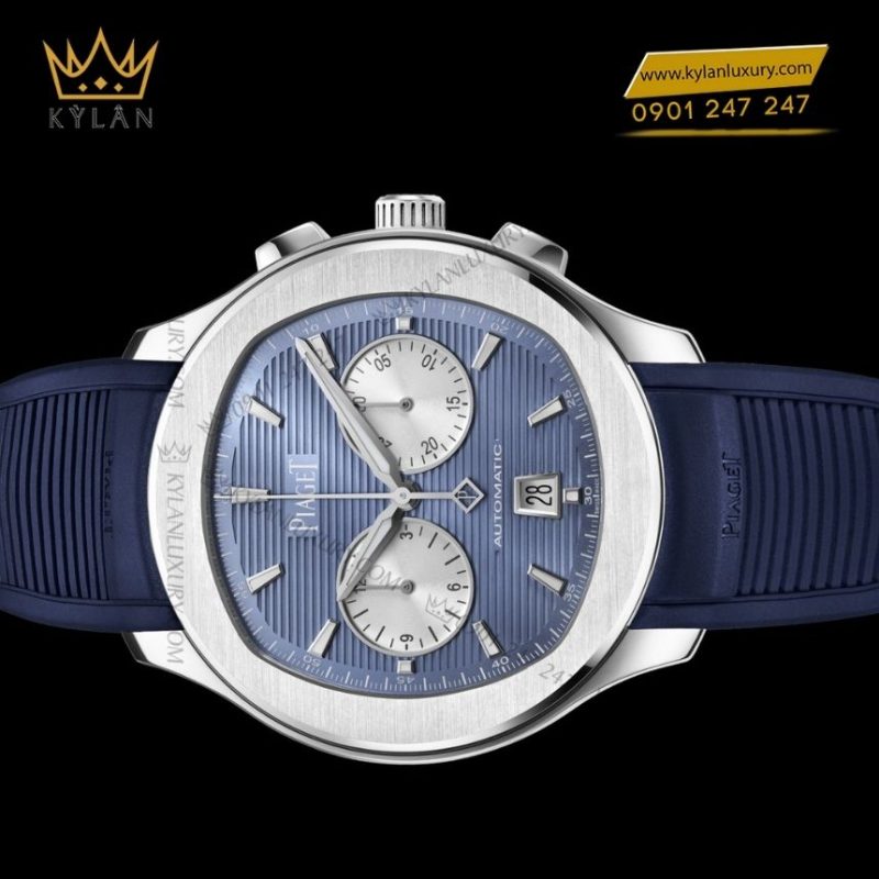 Đồng hồ Piaget Polo Chronograph Automatic xanh dương G0A48024