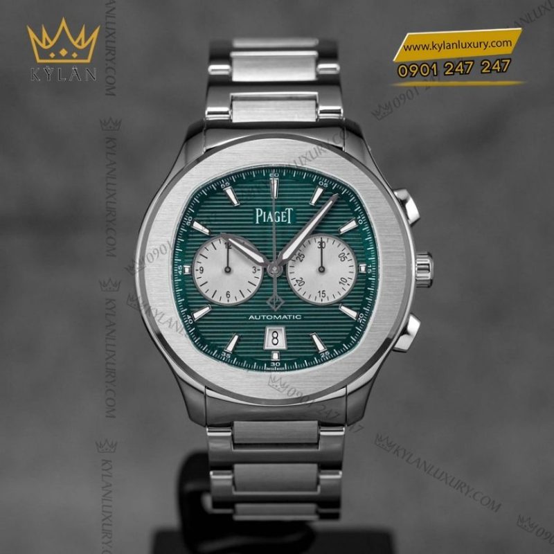 Đồng hồ Piaget Polo Chronograph 42mm bản thép