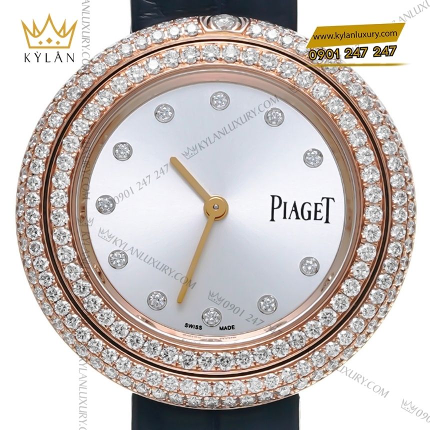 Kỳ Lân Luxury piaget possession g0a46073 2 Đồng hồ Piaget Possession vành kim cương xoay