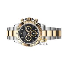 Đồng hồ Rolex Cosmograph Daytona mặt đen vàng 126503-0003