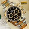Đồng hồ Rolex Cosmograph Daytona mặt đen vàng 126503-0003