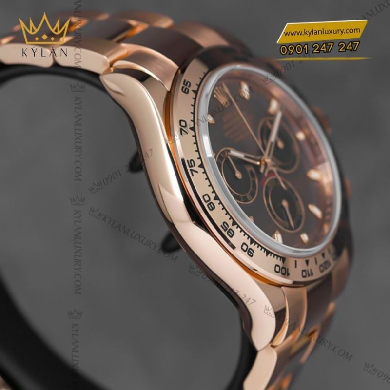 Đồng hồ Rolex Cosmograph Daytona Chocolate và vàng Everose 126505-0005
