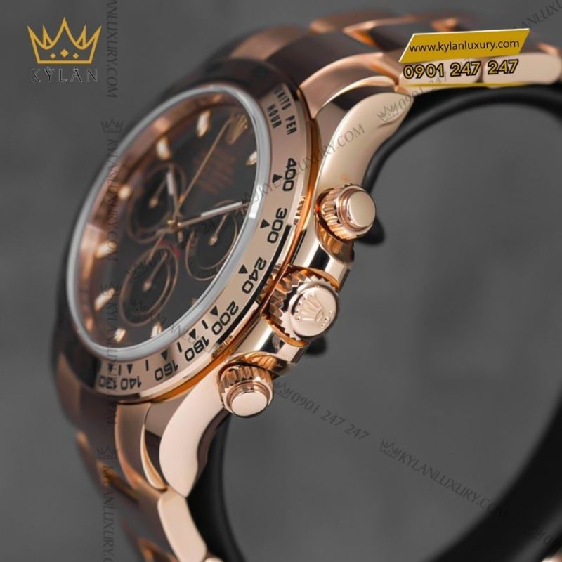 Đồng hồ Rolex Cosmograph Daytona Chocolate và vàng Everose 126505-0005