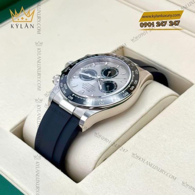 Đồng hồ Rolex Cosmograph Daytona mặt xám thép 126519LN-0006