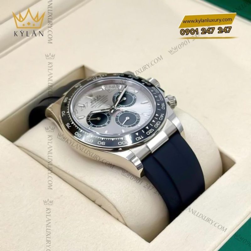 Đồng hồ Rolex Cosmograph Daytona mặt xám thép 126519LN-0006