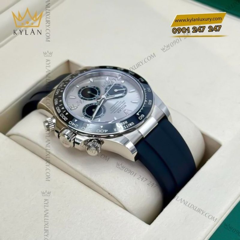Đồng hồ Rolex Cosmograph Daytona mặt xám thép 126519LN-0006