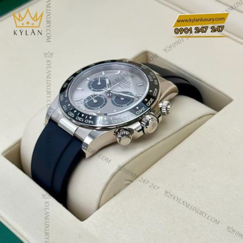 Đồng hồ Rolex Cosmograph Daytona mặt xám thép 126519LN-0006