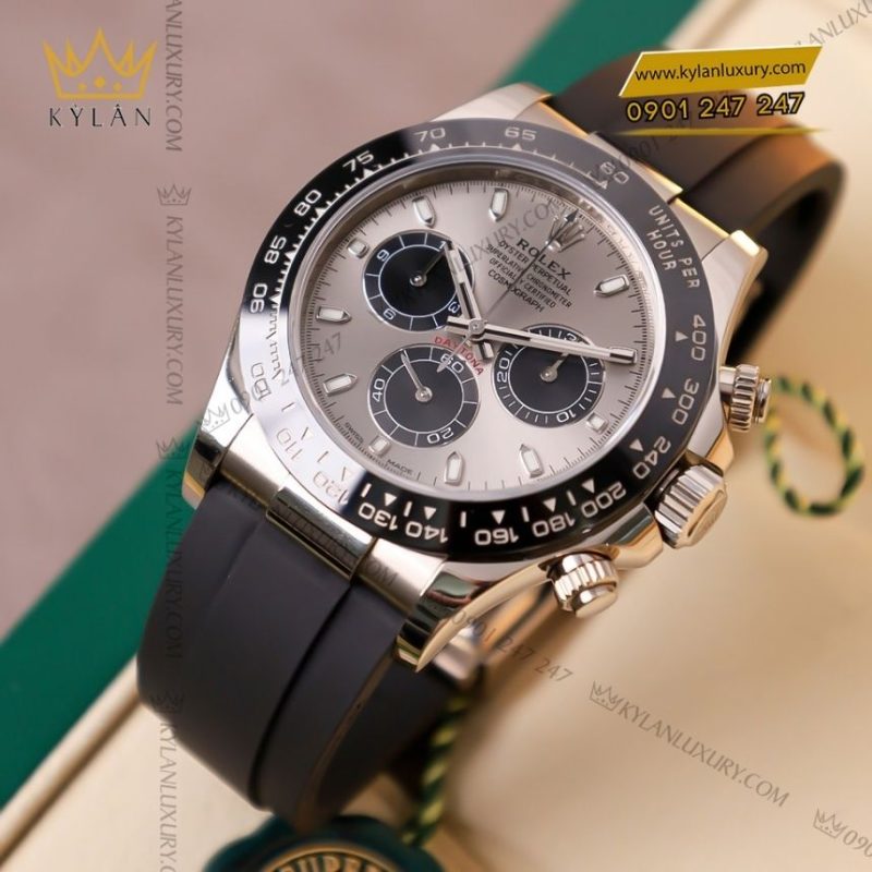 Đồng hồ Rolex Cosmograph Daytona mặt xám thép 126519LN-0006