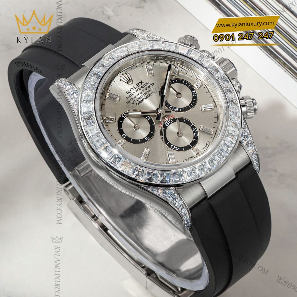 Kỳ Lân Luxury rolex cosmograph daytona 126539tbr 0002 2 Đồng hồ Rolex Cosmograph Daytona mặt số bạc 126539TBR-0002