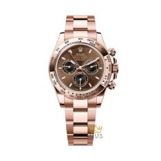 Đồng hồ Rolex Cosmograph Daytona mặt chocolate phối đen 126505-0005