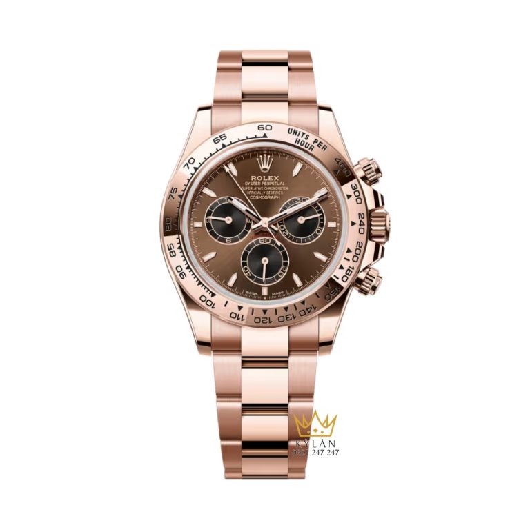 Đồng hồ Rolex Cosmograph Daytona mặt chocolate phối đen 126505-0005
