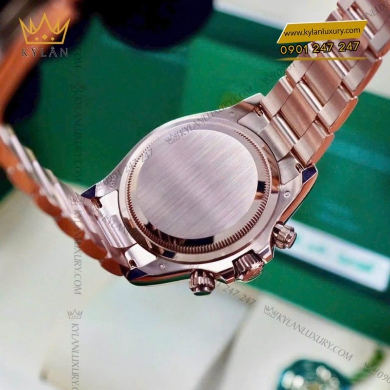 Đồng hồ Rolex Cosmograph Daytona mặt chocolate phối đen 126505-0005
