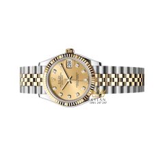 Đồng hồ Rolex Datejust 31 champagne kim cương 278273-0026