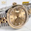 Đồng hồ Rolex Datejust 31 champagne kim cương 278273-0026