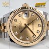 Đồng hồ Rolex Datejust 31 champagne kim cương 278273-0026