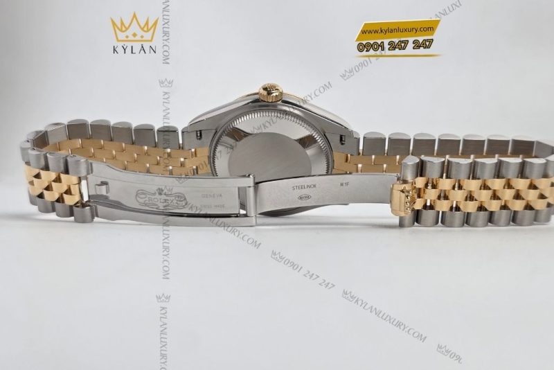 Đồng hồ Rolex Datejust 31 champagne kim cương 278273-0026