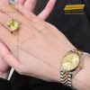 Đồng hồ Rolex Datejust 31 champagne kim cương 278273-0026