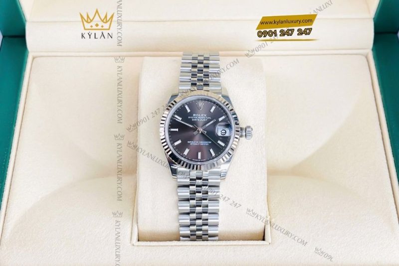 Đồng hồ Rolex Datejust 31 mặt xám đậm 278274-0016