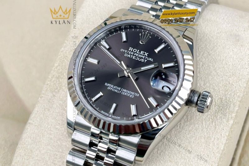Đồng hồ Rolex Datejust 31 mặt xám đậm 278274-0016