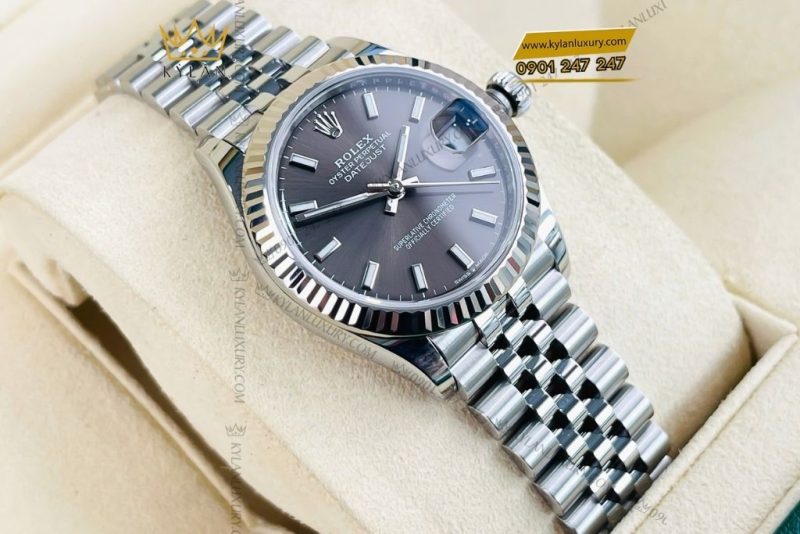 Đồng hồ Rolex Datejust 31 mặt xám đậm 278274-0016