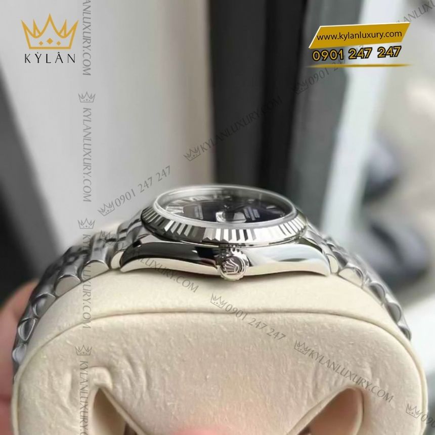 Kỳ Lân Luxury rolex datejust 31 278274 0026 4 Đồng hồ Rolex Datejust 31 tím La Mã kim cương 278274-0026