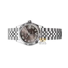 Đồng hồ Rolex Datejust 31 xám La Mã kim cương 278274-0028