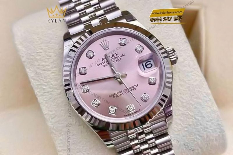 Đồng hồ Rolex Datejust 31 hồng kim cương 278274-0032