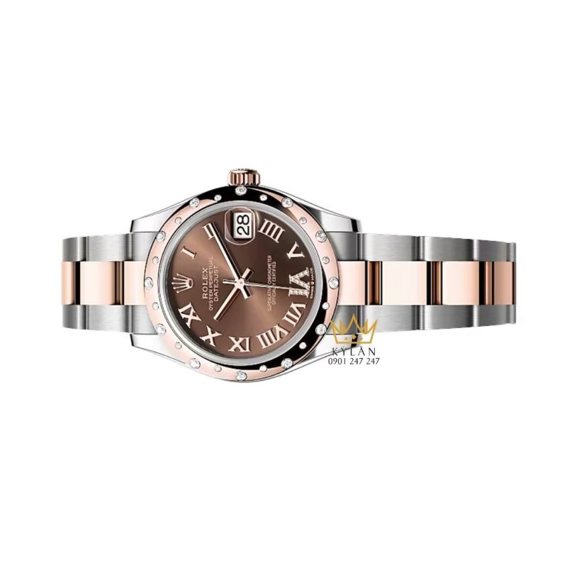 Đồng hồ Rolex Datejust 31 Chocolate kim cương 278341RBR-0003