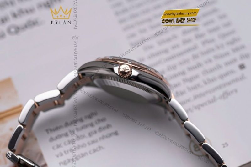 Đồng hồ Rolex Datejust 31 Chocolate kim cương 278341RBR-0003