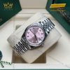 Đồng hồ Rolex Datejust 31 mặt hồng đính kim cương 278274-0032