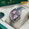 Đồng hồ Rolex Datejust 31 mặt hồng đính kim cương 278274-0032