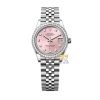 Kỳ Lân Luxury rolex datejust 31 hong kim cuong 278384rbr 0036 1 Đồng hồ Rolex Datejust 31 hồng kim cương 278384RBR-0036